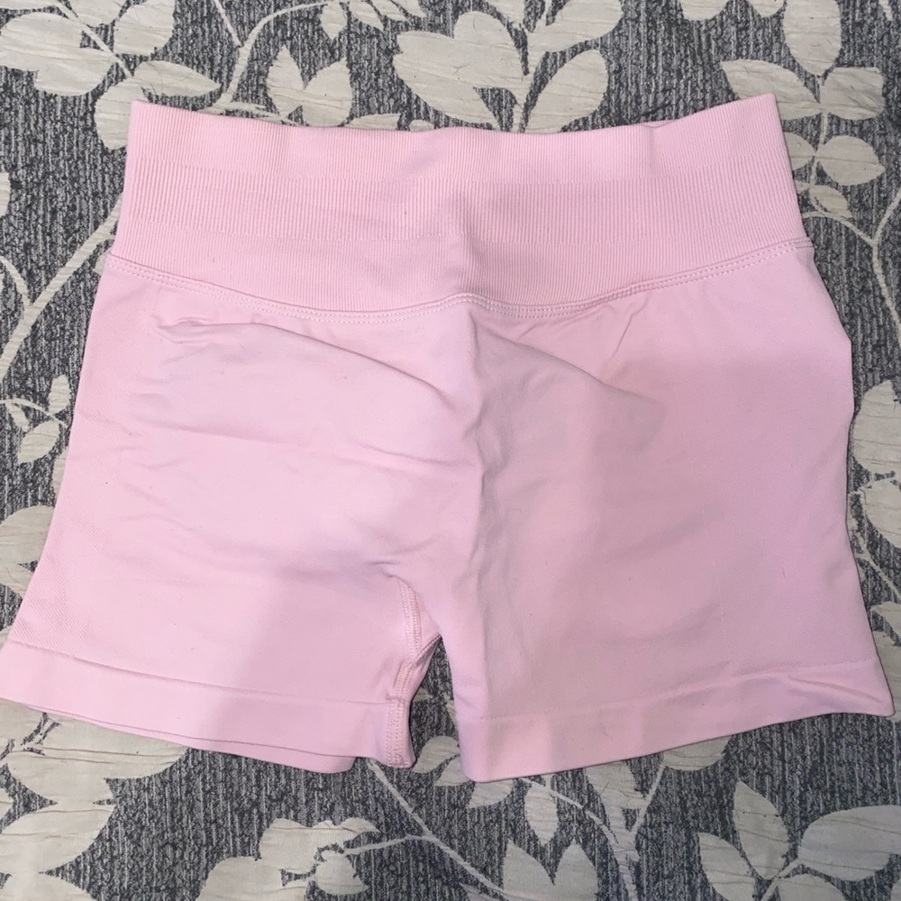 Light Pink Women's Athletic Shorts